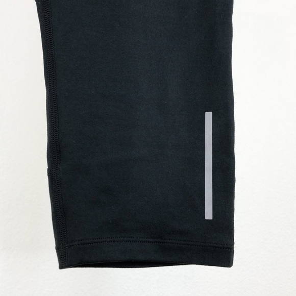 Nike Black Dri Fit Running Cropped Leggings Tights - Picture 4 of 11